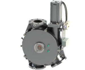 Écluse rotative pour transport pneumatique - ACS Valves - pour pellets / à pulvérulents / socle rond