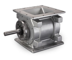 Écluse rotative pour transport pneumatique - DC series - ACS Valves - socle carré