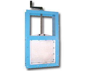 Vanne à glissière - ACS Valves - à commande pneumatique / de coupure / en acier