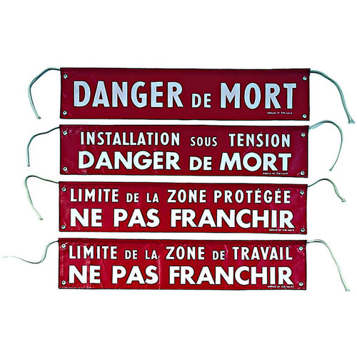 Panneau de signalisation interdiction - S85 series - PENTA ESP - pour chantier