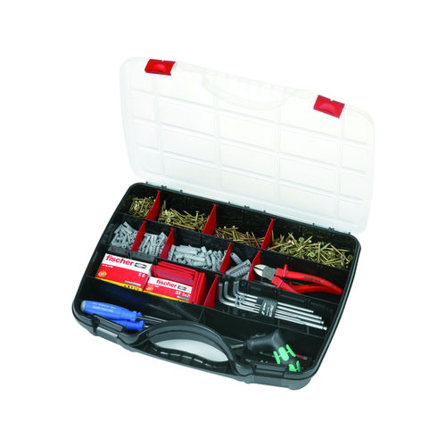 Valise de transport - S505 - PENTA ESP - en polypropylène / pour petites pièces / de couvercle