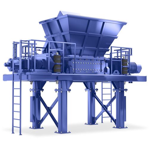 Déchiqueteur primaire - VSR series - BHS-Sonthofen : Building Materials Machinery / Rec - à 2 arbres / de déchets solides et en vrac / à couple élevé
