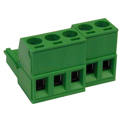 Connecteur d'alimentation électrique - SHxx-5,08-M series - Euroclamp - femelle / enfichable / 2 pôles