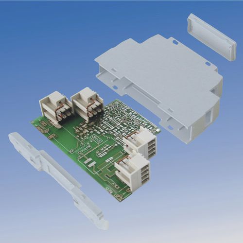 Boîtier pour rail DIN - CEM17 series - Euroclamp - modulaire / pour équipement électronique / de protection