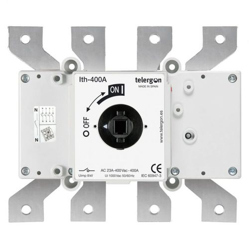 Interrupteur-sectionneur 4 pôles - S6-0400D0 series - Telergon - 3 pôles / 2 pôles / industriel