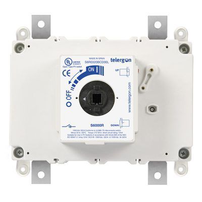 Interrupteur-sectionneur unipolaire - S6R0320 series - Telergon - 2 pôles / DC / industriel