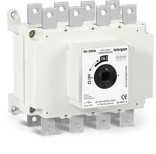 Interrupteur-sectionneur multipolaire - S6N0160 - Telergon - AC / monté sur jeu de barres / industriel