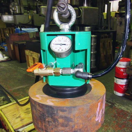 Palonnier à ventouse pour fûts - Vacut-Kun QS-50 - Fukoku Corp. - pour charges lourdes / horizontal