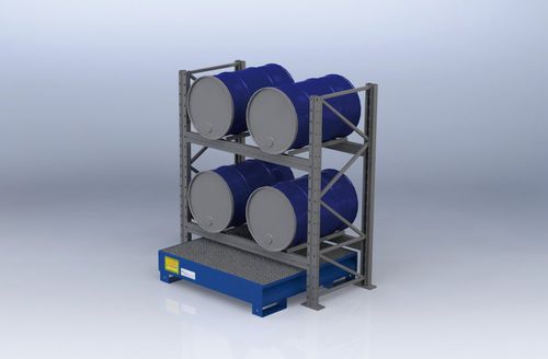 Rayonnage pour entrepôt de stockage - 200 l | SCxxFZ00 series - Morandin Contenitori Industriali - modulaire / réglable / pour charges moyennes