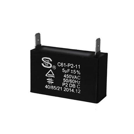 Condensateur à film de polypropylène métallisé - C61-P2-1Y-C - Sheng Ye Electric Co.,ltd - encapsulé / auto-réparable / pour l'industrie