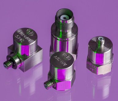 Accéléromètre 1 axe - A/120/V series - DJB Instruments UK Ltd - piézoélectrique / IEPE / avec électronique intégrée