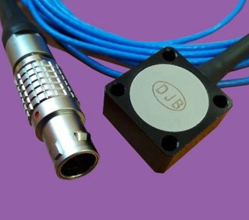 Accéléromètre 1 axe - AM/100HR.20 - DJB Instruments UK Ltd - à lames vibrantes / capacitif / compact