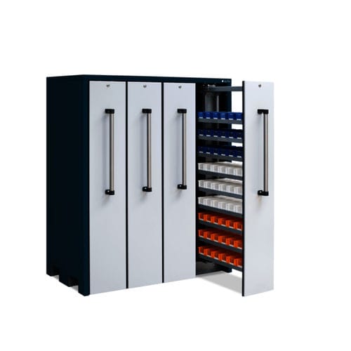 Armoire avec bacs - 3462 Set KEK series - Apfel Metallverarbeitung GmbH - de stockage / au sol / à tiroir