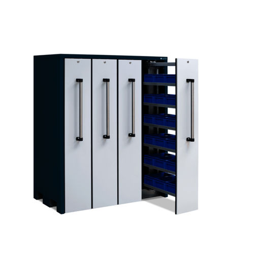 Armoire avec bacs - 3471 Set E series - Apfel Metallverarbeitung GmbH - de stockage / au sol / à tiroir