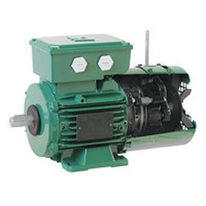 Moteur-frein asynchrone - FFB - LEROY-SOMER - triphasé / 380 V / 400V