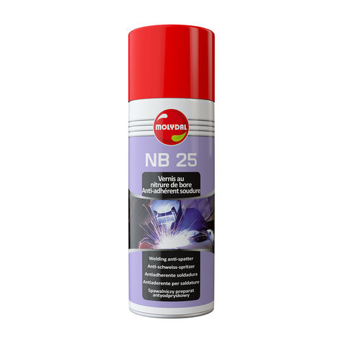 Aérosol de protection - NB 25 - MOLYDAL - lubrifiant sec / sans silicone / sans solvant