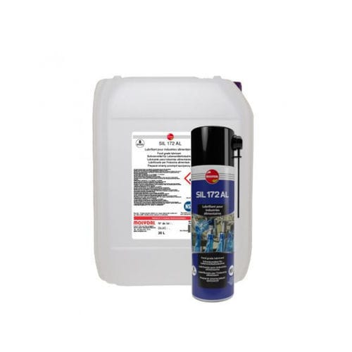 Huile de lubrification - SIL 172 AL - MOLYDAL - de contact / au silicone / pour matières plastiques