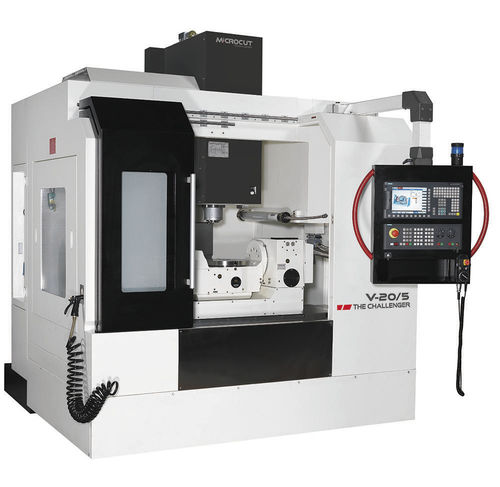Centre d'usinage CNC 3 axes - V20/5 - Buffalo Machinery Co. Ltd. - vertical / avec table rotative / à deux broches