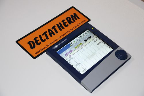 Enregistreur de données de température - Deltatherm Hirmer GmbH - de pression / de débit / avec afficheur LCD