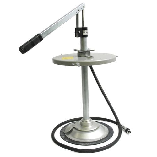 Pompe à graisse manuelle - PFA-D - EUGEN WOERNER GmbH & Co. KG - à plateau suiveur