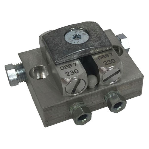 Distributeur de lubrifiant - VEB-D - EUGEN WOERNER GmbH & Co. KG - mono-ligne / modulaire / en aluminium