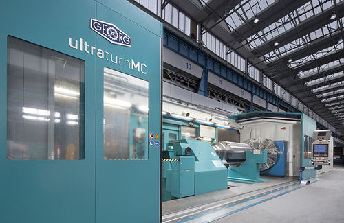 Centre d'usinage à 3 axes - ultraturn MC - HEINRICH GEORG GmbH - horizontal / pour pièce de grande dimension / haute performance