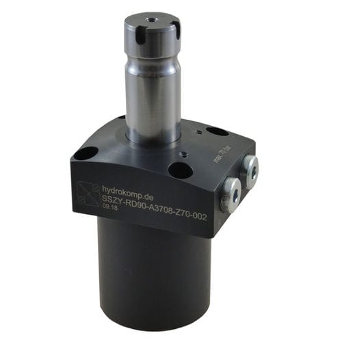 Dispositif de serrage hydraulique - 240-70 - HYDROKOMP - pivotant / compact / double effet