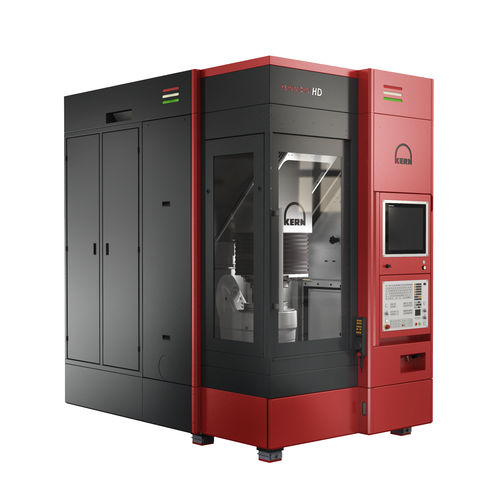 Centre d'usinage CNC 5 axes - KERN Micro HD - Kern Microtechnik GmbH - vertical / à colonne mobile / à table mobile