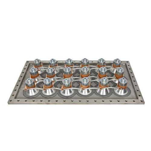 Transducteur à ultrasons à plaque - KKS Ultraschall AG - piézoélectrique / pour cuve de nettoyage