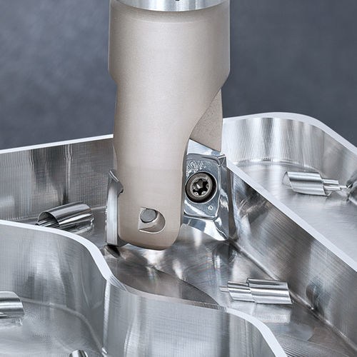 Plaquette de coupe de fraisage - XVCT1605 series - Tungaloy EUROPE - en carbure / pour matériaux non-ferreux / pour aluminium