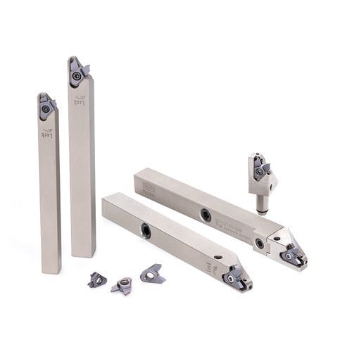 Outil de rainurage à plaquettes - MiniV-LockGroove - Tungaloy EUROPE - de précision