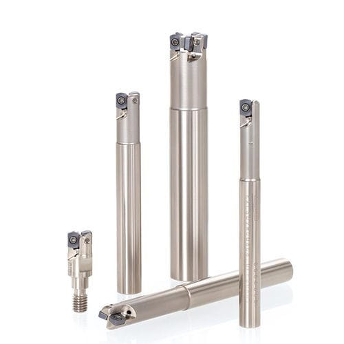 Fraise à plaquettes - TungForceFeed - Tungaloy EUROPE - d'épaulement / d'angle / à grande vitesse d'avance