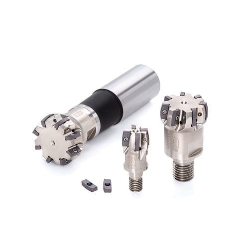 Fraise à plaquettes - AddForceBarrel - Tungaloy EUROPE - de profilage / d'angle / pour acier au carbone