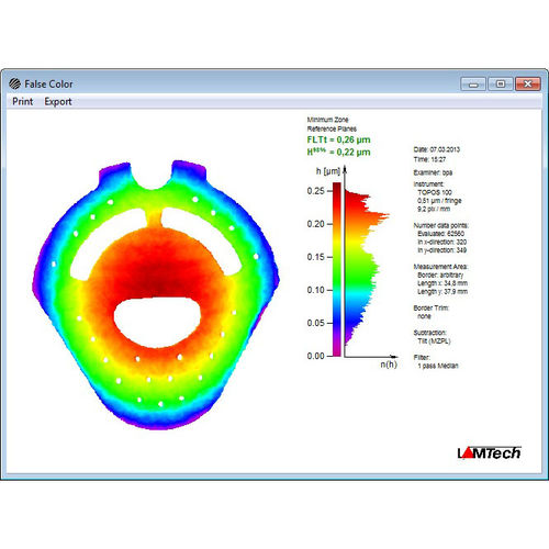Logiciel d'interférométrie optique - ISA - Lamtech Lasermesstechnik GmbH - de mesure / de contrôle qualité / d'imagerie