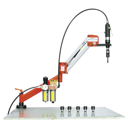 Machine à tarauder verticale - AQ series - Maho Enterprise Co., Ltd. - pneumatique