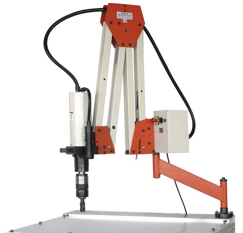 Machine à tarauder à bras articulé - DMT-32 - Maho Enterprise Co., Ltd. - verticale / d'établi / électrique