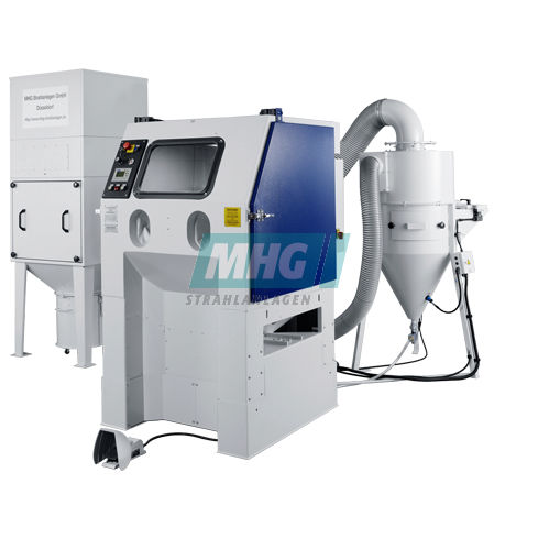 Cabine de sablage manuelle - SMG ERGO series - MHG Strahlanlagen GmbH - à pression
