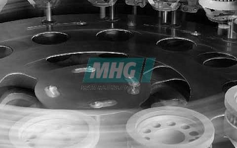 Grenailleuse à table tournante - MHG Strahlanlagen GmbH - pour métal / automatique