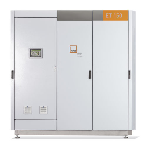 Évaporateur à compression mécanique de vapeur - ET series - MKR Metzger GmbH - thermique / sous vide / de process