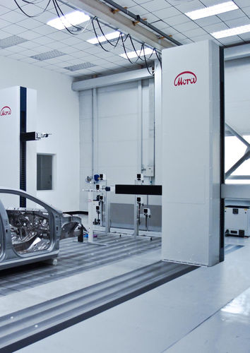 Machine de mesure tridimensionnelle à bras horizontal - MµTOS - MORA Metrology GmbH - optique / à roulement à rouleaux