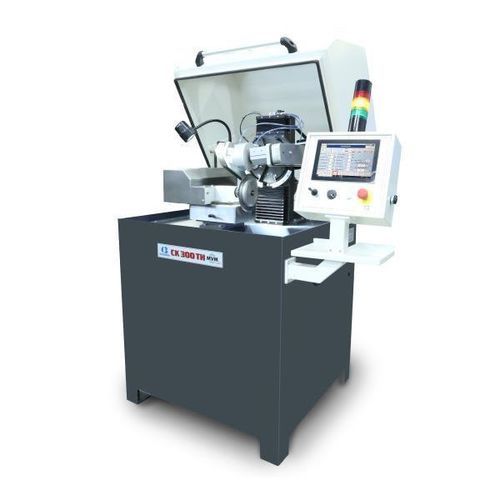 Affuteuse pour couteau circulaire - CK 300 TH - MVM srl - contrôlée par PLC / automatique / à deux têtes