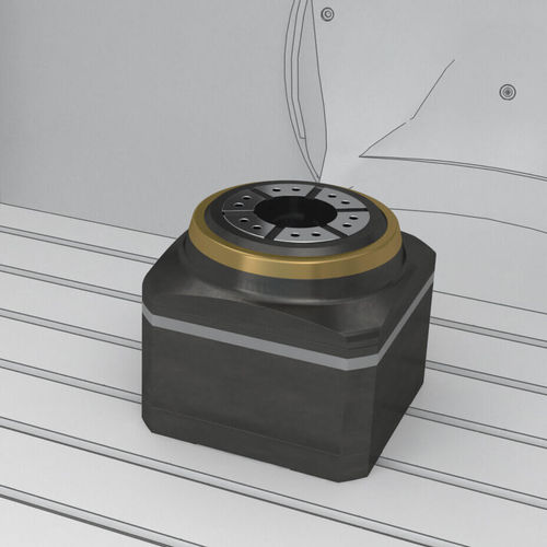 Système de serrage mécanique - VLe Series - Ortlieb Präzisions- - pour usinage / pour pièces à usiner / modulaire