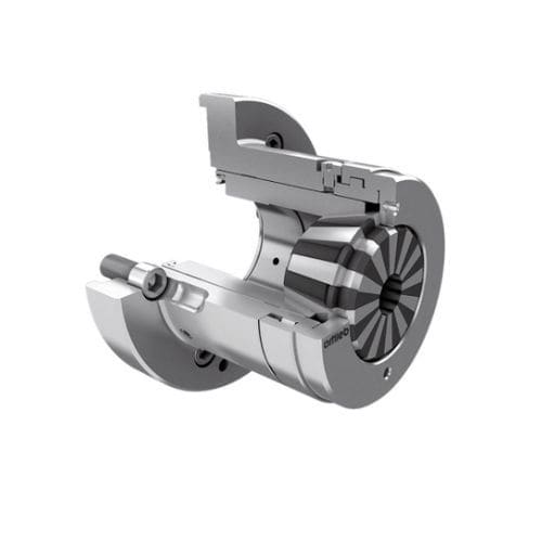 Mandrin de tournage 6 mors - QUADRO® - Ortlieb Präzisions- - à pince à position fixe / en acier / hydraulique
