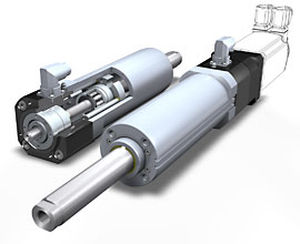 Vérin électrique - SERAC® XHM12  - Ortlieb Präzisions- - à servomoteur / à vis / sans entretien
