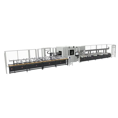 Ligne de découpe à lame - SW600 - Pressta-Eisele GmbH - pour aluminium / pour PVC / de profilés