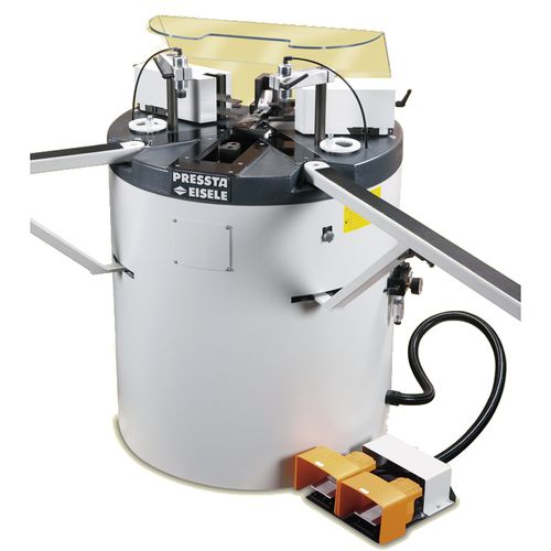 Sertisseuse d'angles pour profilés en aluminium - PRESSTA 5000 - Pressta-Eisele GmbH - automatique / à pédale