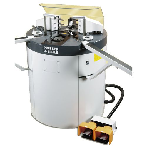 Sertisseuse d'angles pour profilés en aluminium - Pressta 7000 - Pressta-Eisele GmbH - semi-automatique / à pédale