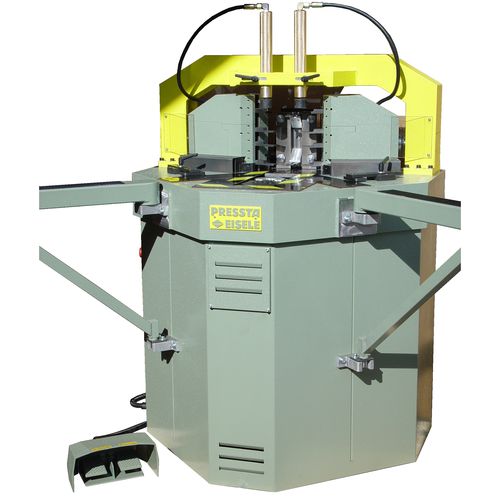 Sertisseuse d'angles de profilés - Pressta 3000 - Pressta-Eisele GmbH - semi-automatique / hydraulique / verticale