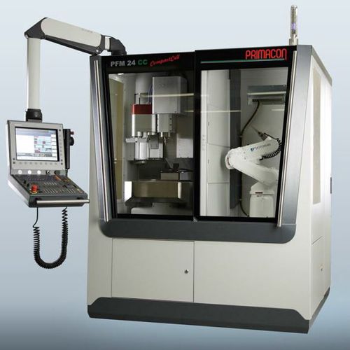 Cellule robotisée de fraisage - PFM 24 CC - PRIMACON Maschinenbau GmbH - pour petites pièces / compact