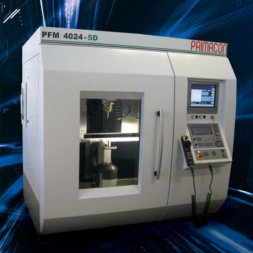 Centre d'usinage CNC 5 axes - PFM 4024-5D - PRIMACON Maschinenbau GmbH - vertical / à 3 broches / HSK-E40